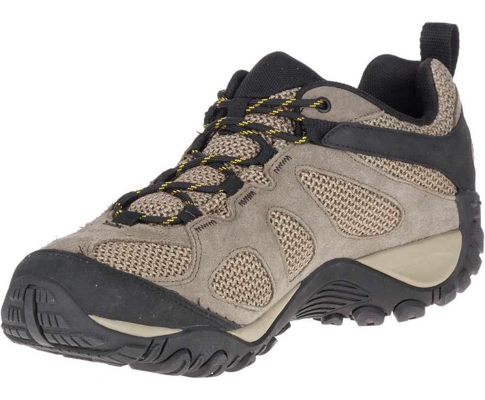 Merrell Hiking Shoes Grey - Yokota 2 Wide Width - Mens 83OSNYJXP